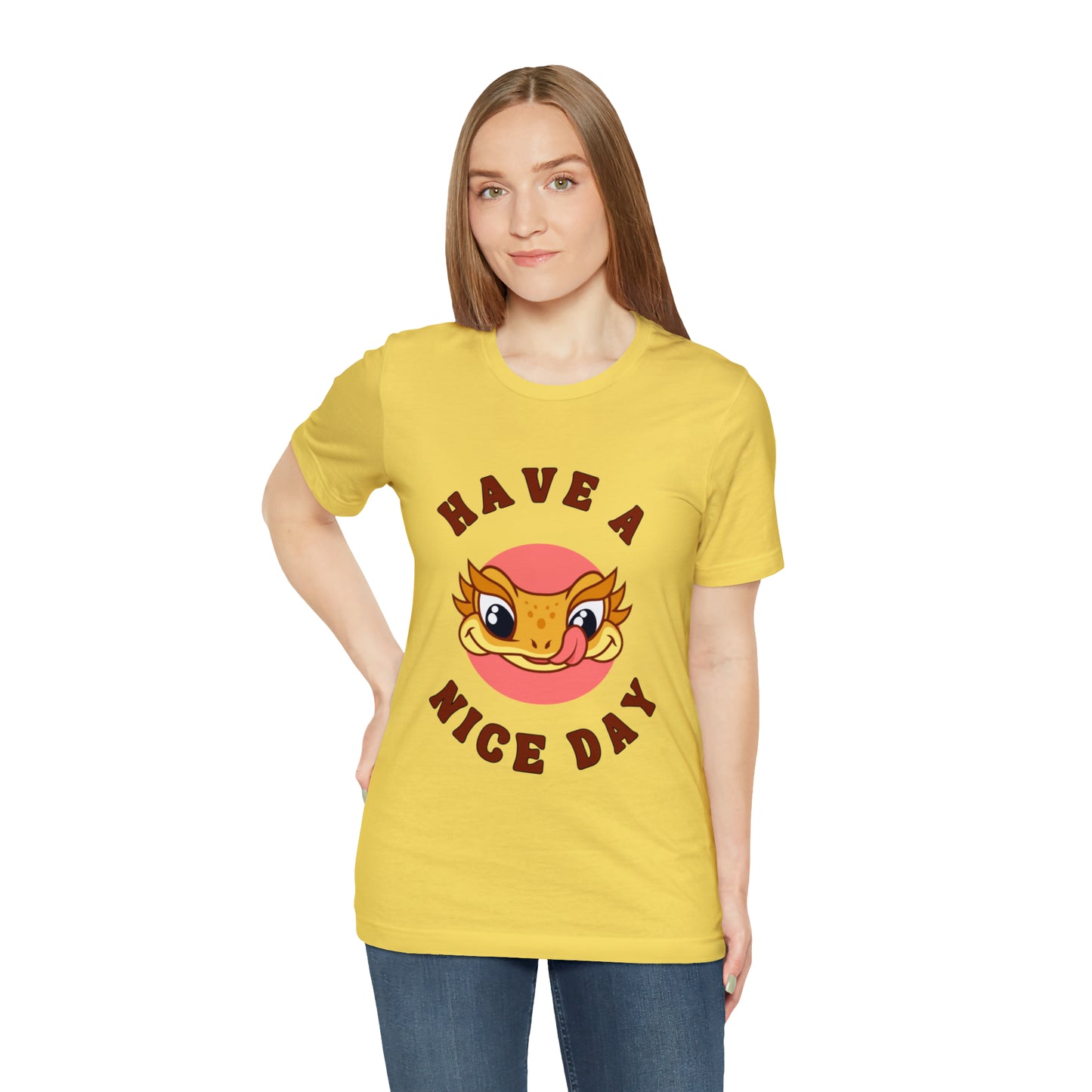 Have a Nice Day Crested Gecko T Shirt