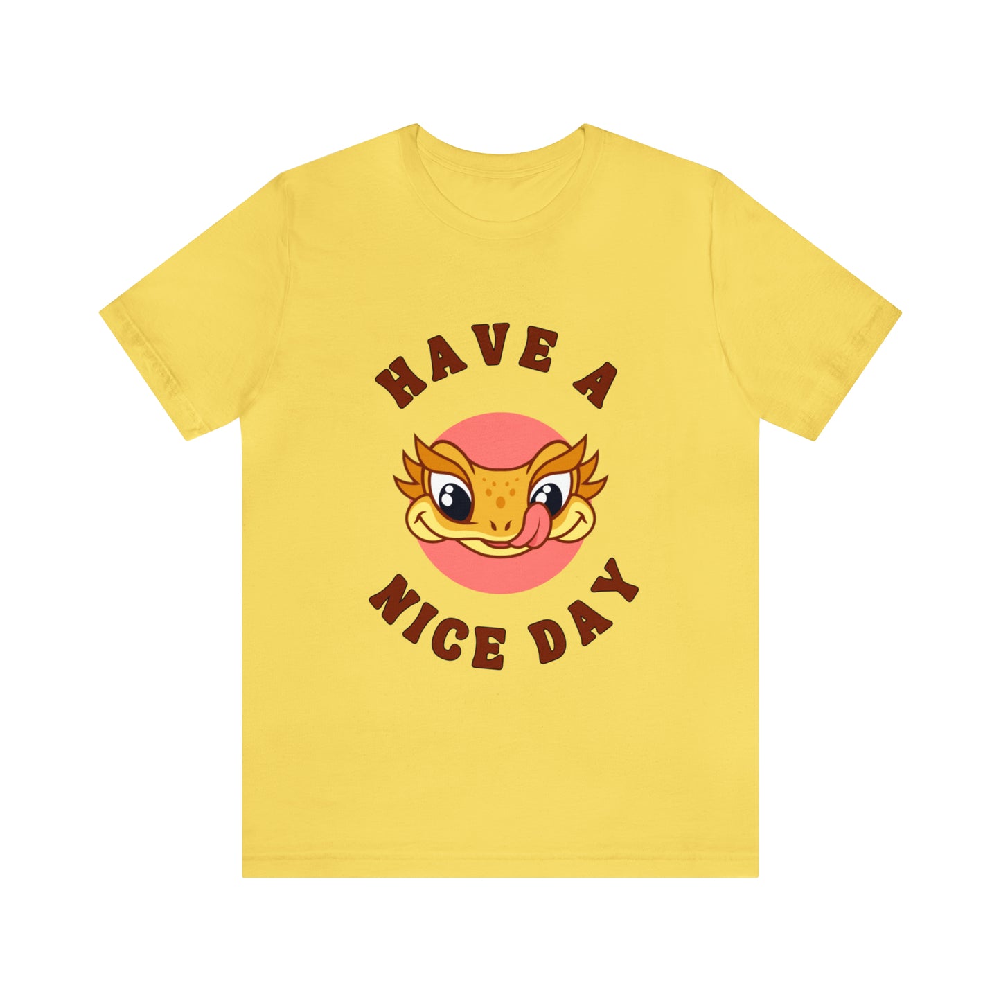 Have a Nice Day Crested Gecko T Shirt