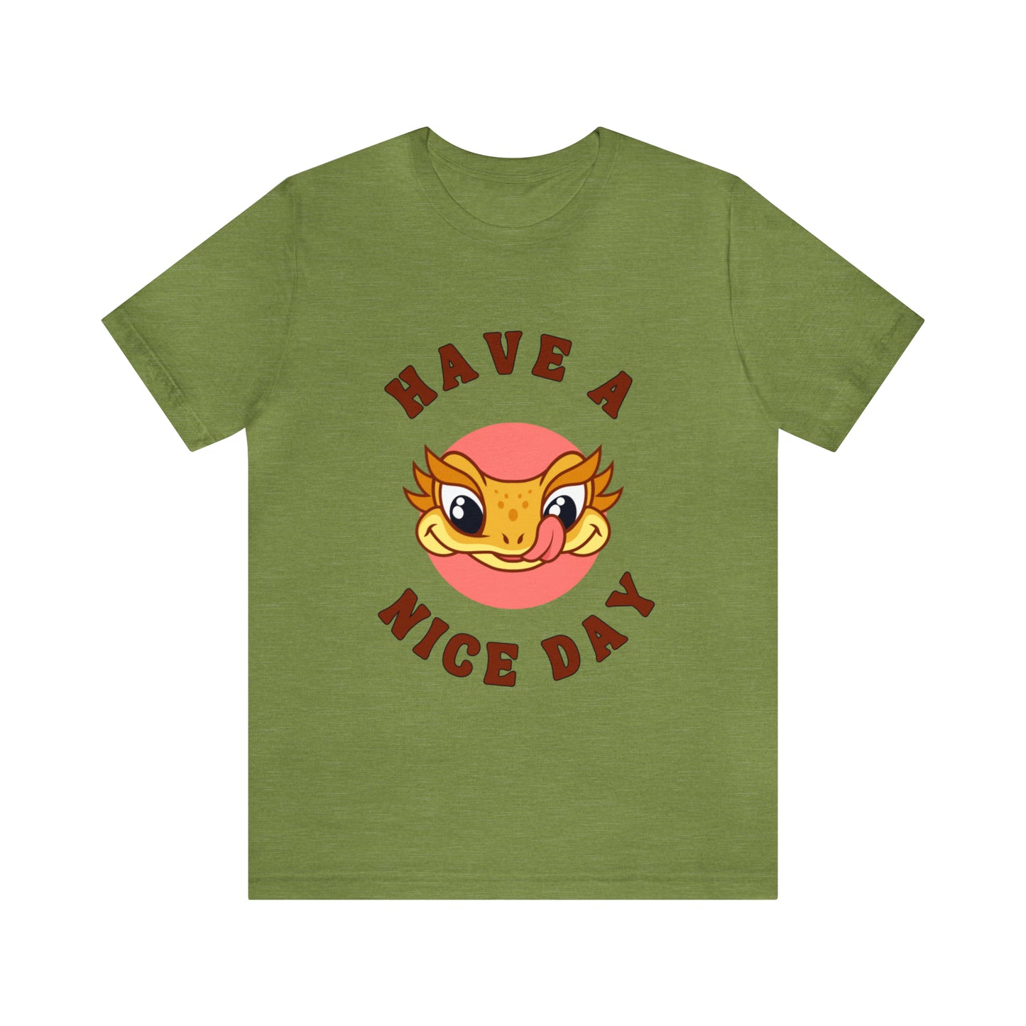 Have a Nice Day Crested Gecko T Shirt