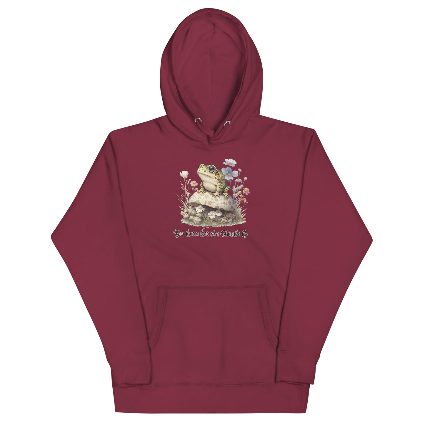 Let It Go Frog Heavyweight Hoodie - VaVaVarium