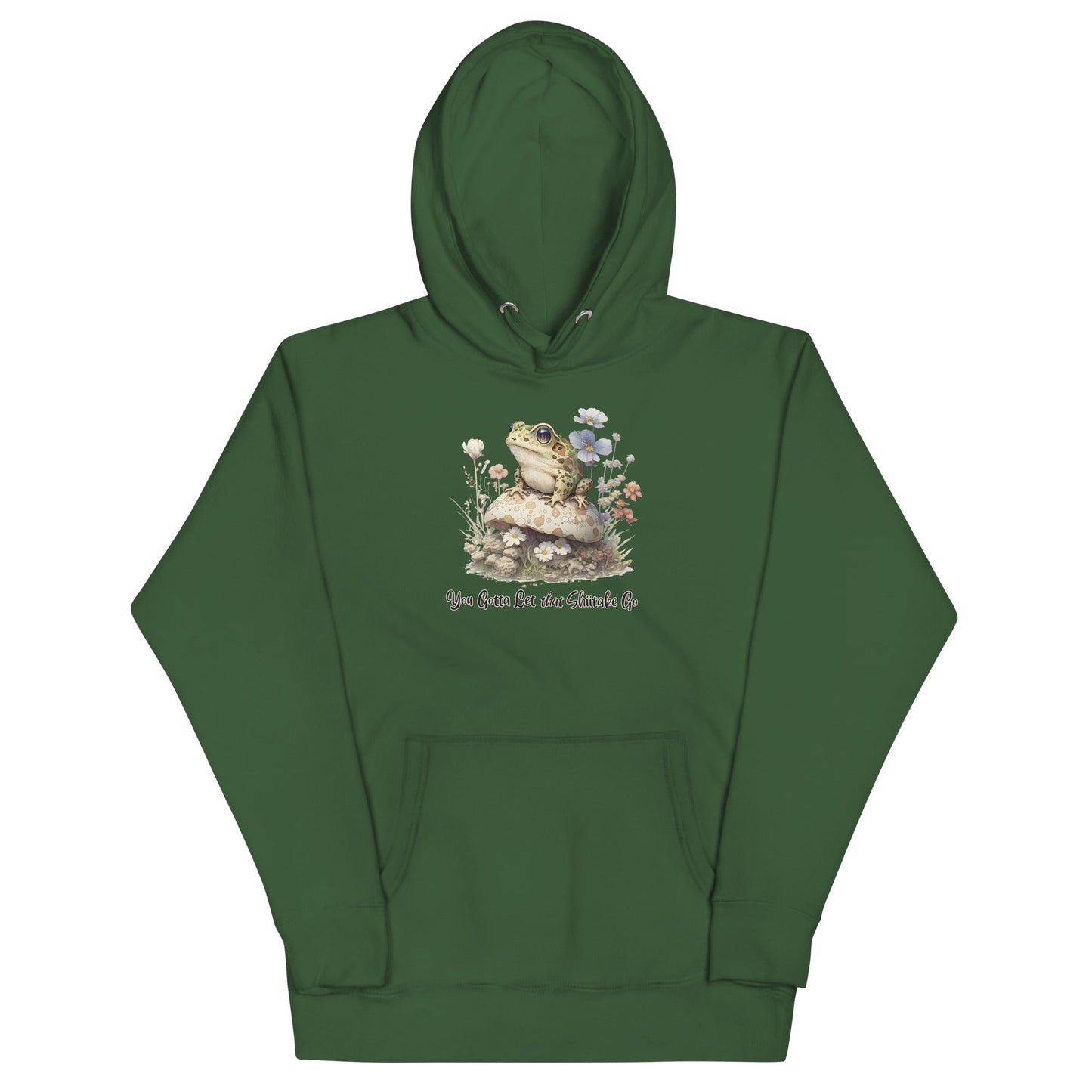 Let It Go Frog Heavyweight Hoodie - VaVaVarium