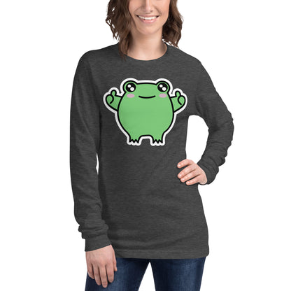 Coming and Going Long Sleeve Frog Tee