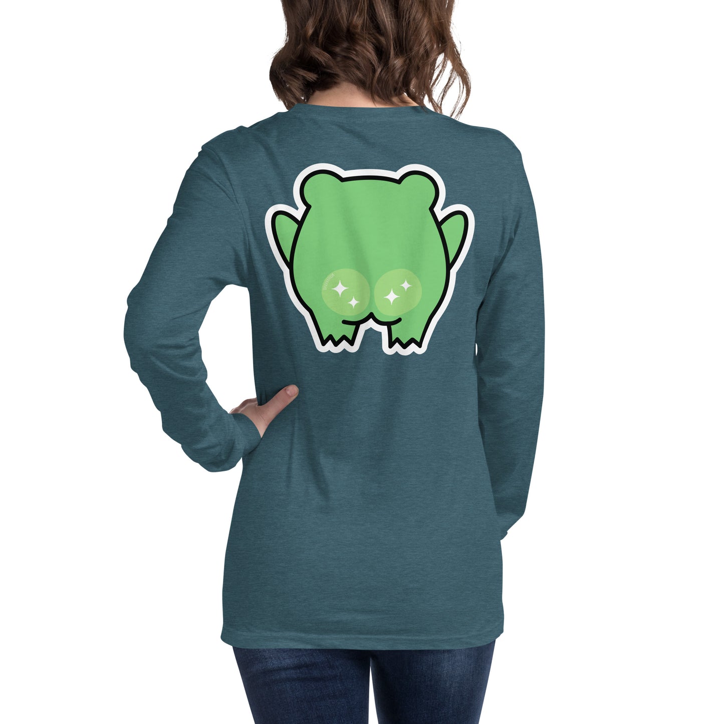 Coming and Going Long Sleeve Frog Tee