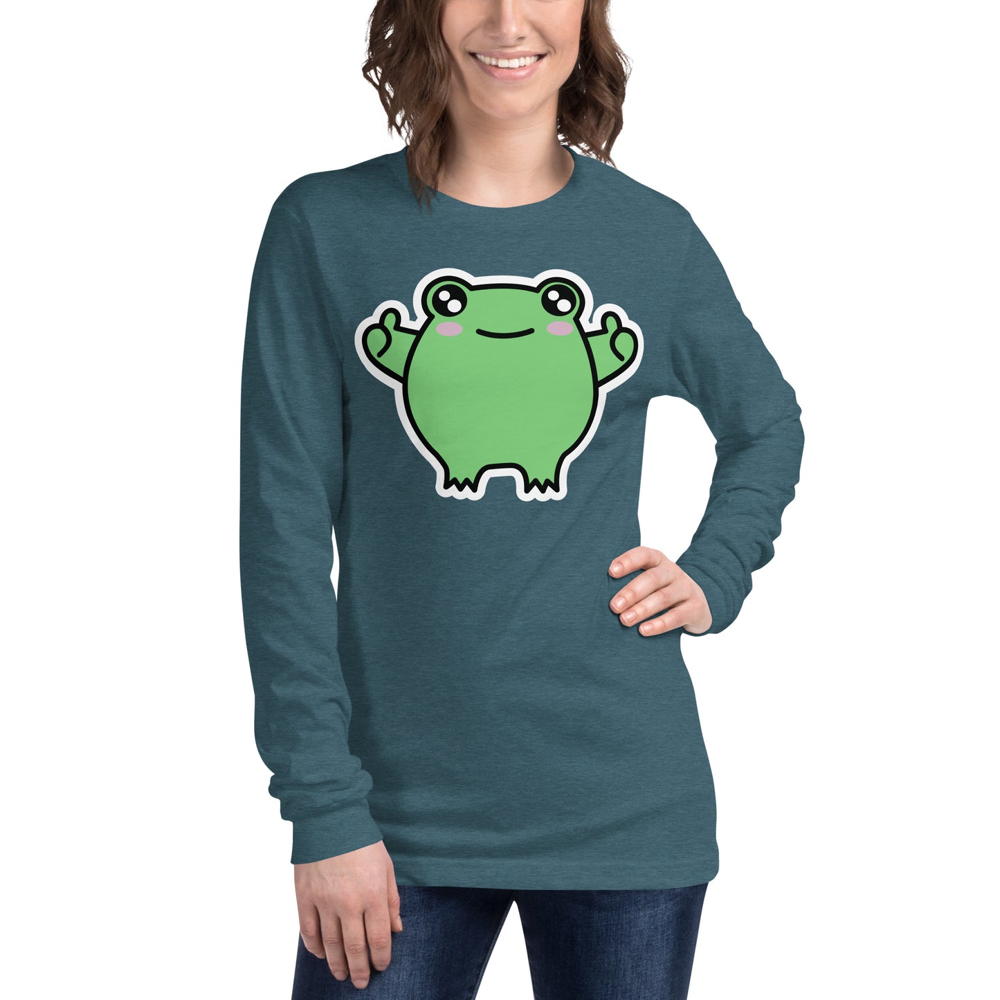 Coming and Going Long Sleeve Frog Tee