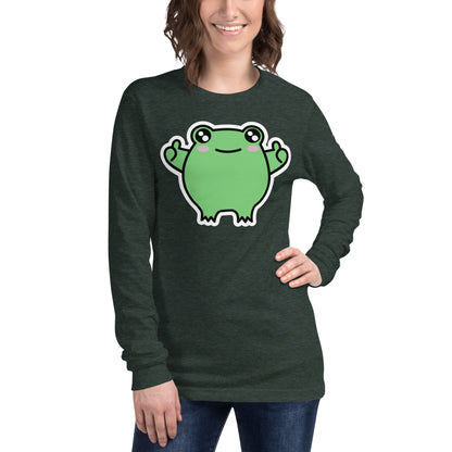 Coming and Going Long Sleeve Frog Tee