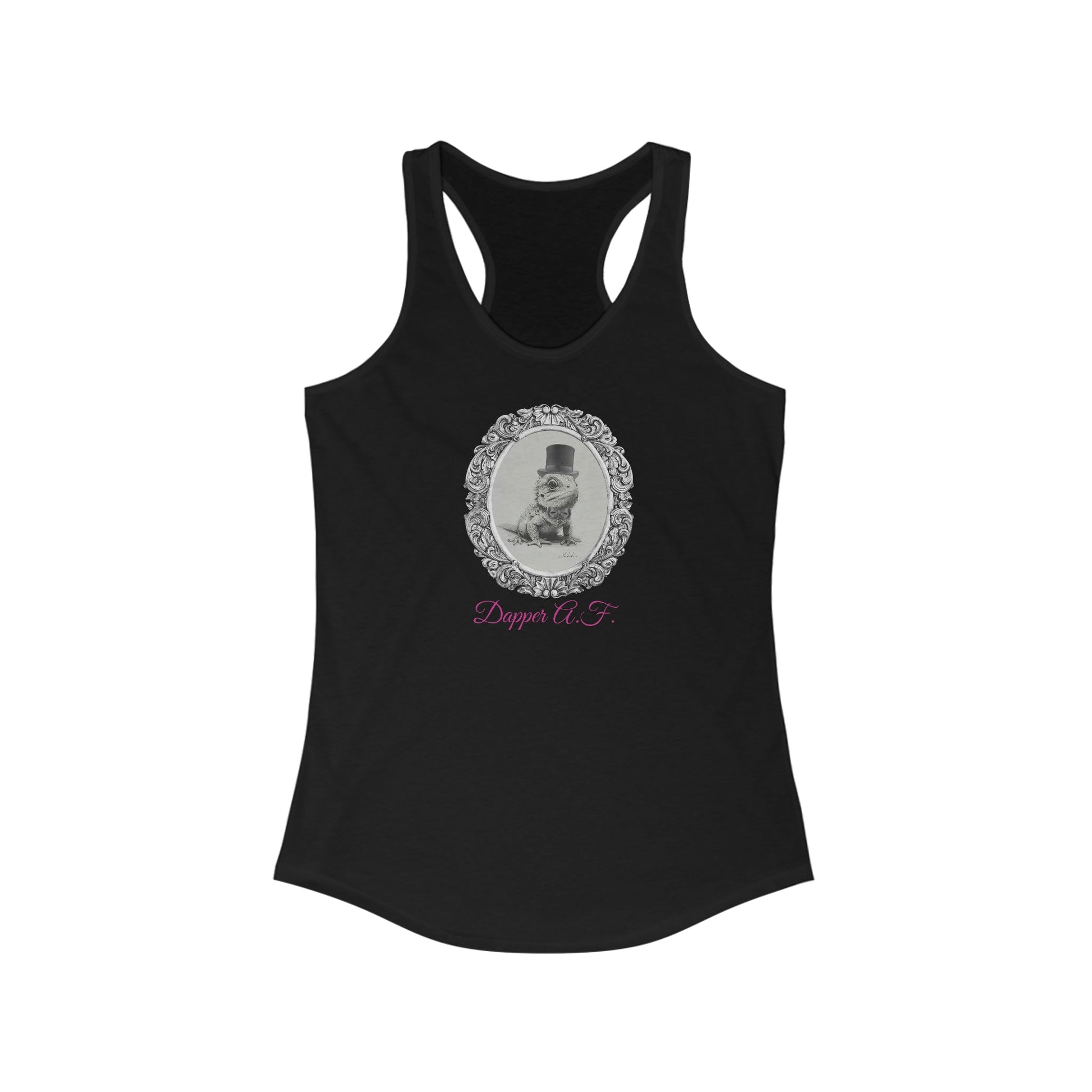 Bearded Dragon Dapper AF Tank - Tank Top - VaVaVarium