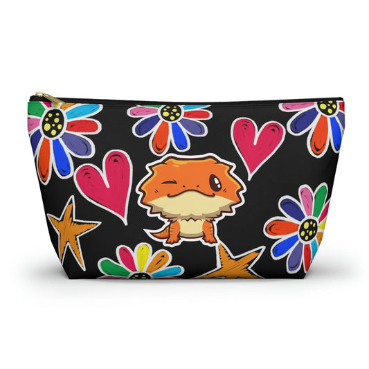 Bearded Dragon Doodle Make-Up Pouch - Bags - VaVaVarium