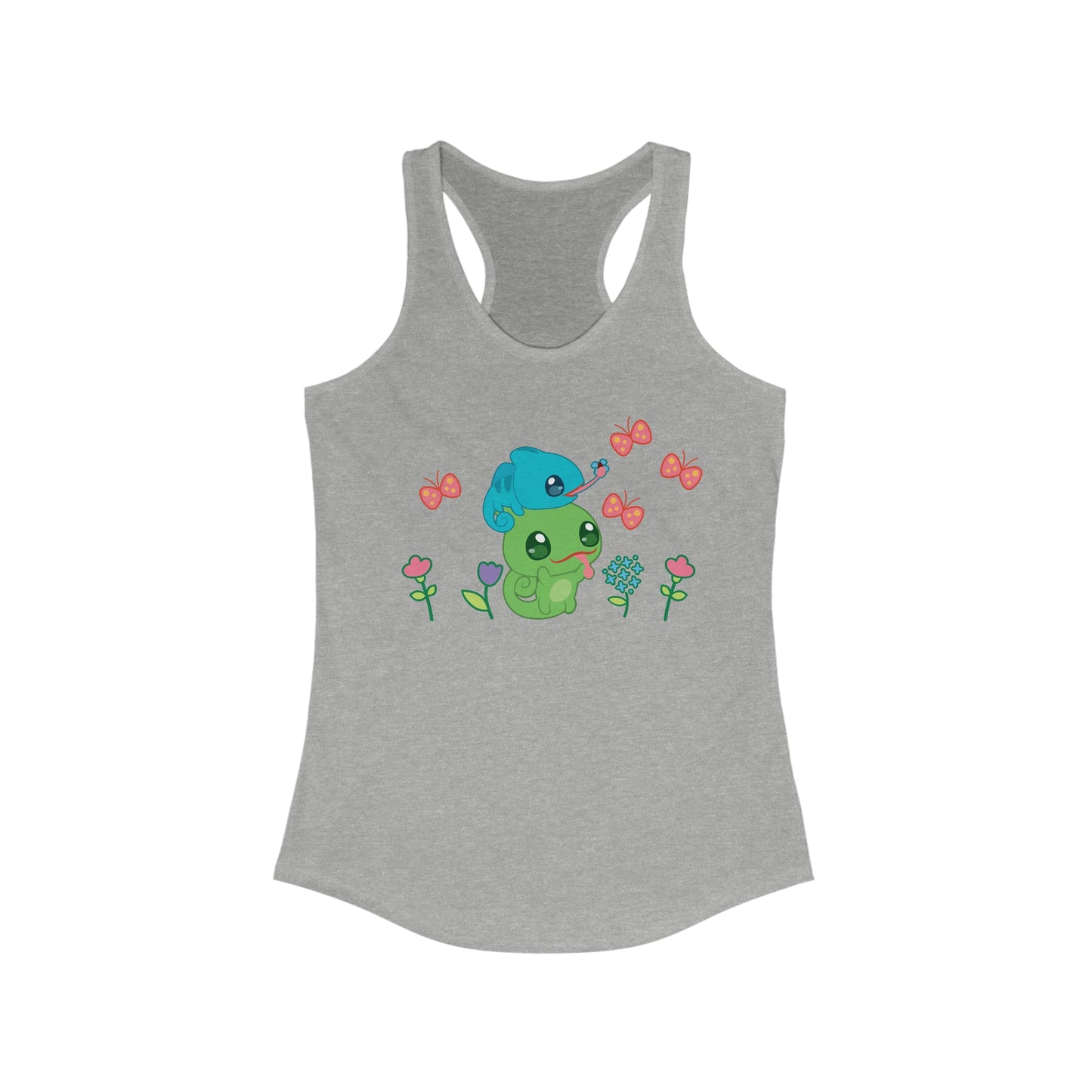 Chameleon Romp Racerback Tank - Tank Top - VaVaVarium