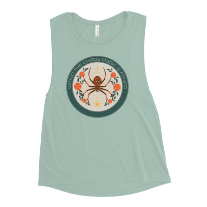 Chaotic Magic Muscle Tank - Tank Top - VaVaVarium