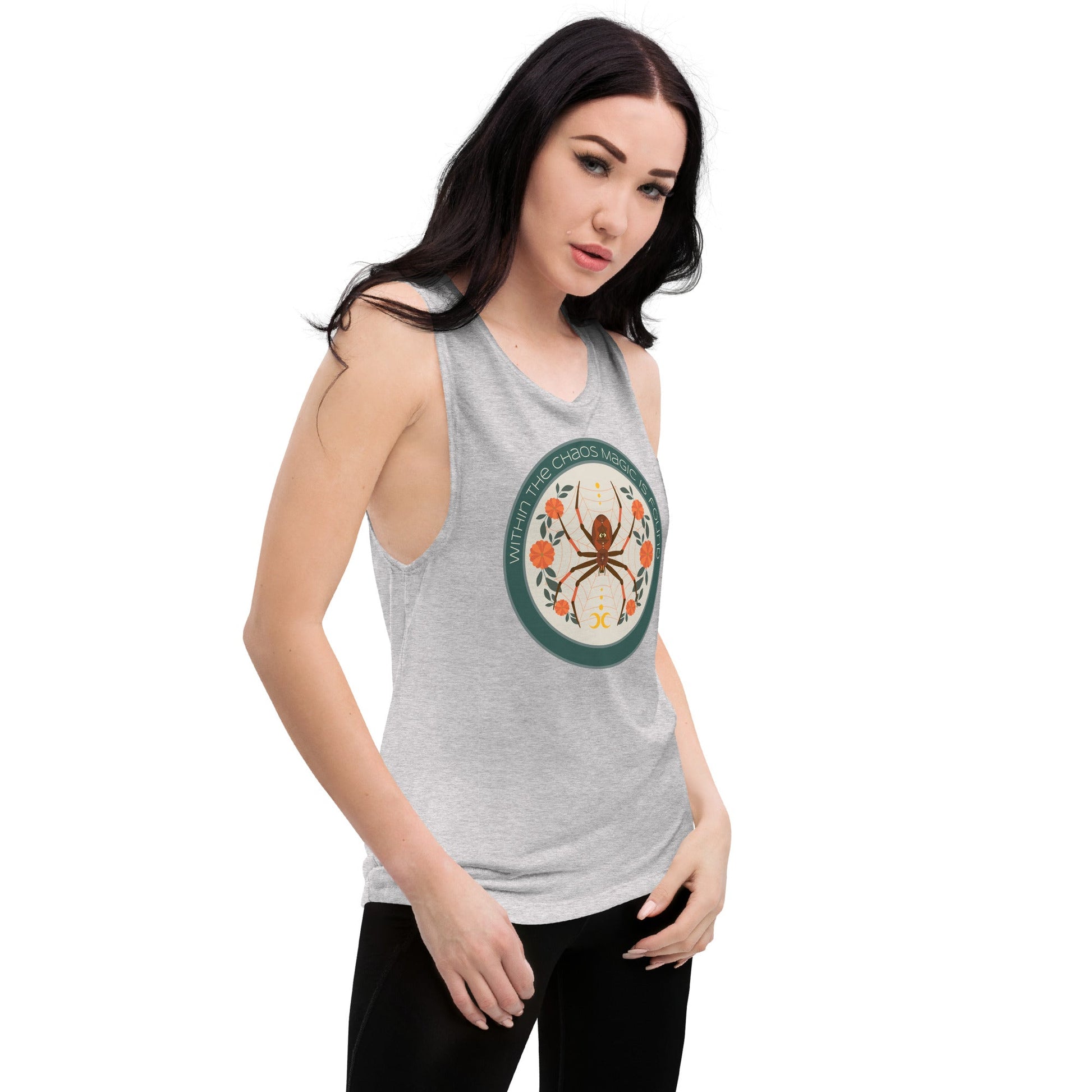 Chaotic Magic Muscle Tank - Tank Top - VaVaVarium