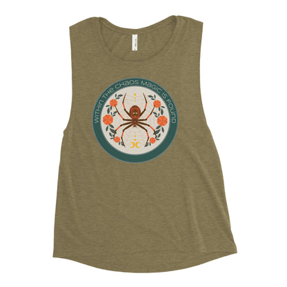 Chaotic Magic Muscle Tank - Tank Top - VaVaVarium