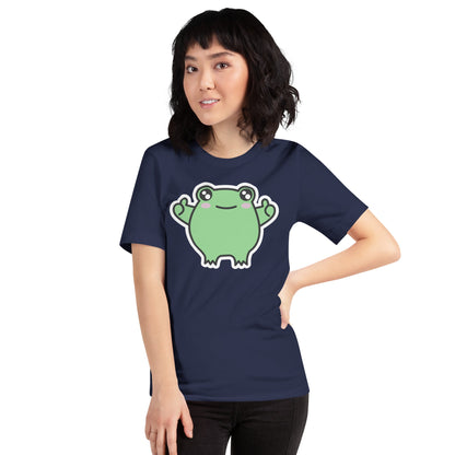 Coming and Going Short Sleeve Frog Tee - VaVaVarium