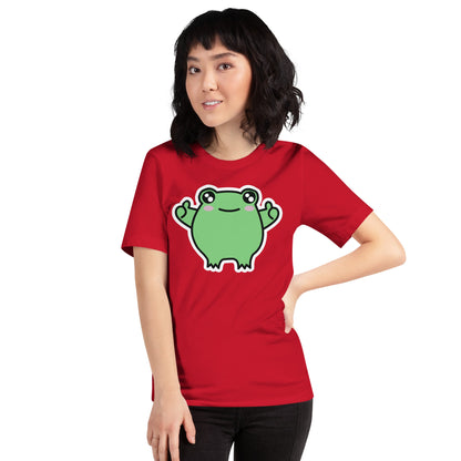 Coming and Going Short Sleeve Frog Tee - VaVaVarium