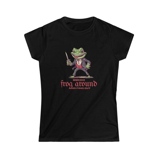 Frog Around & Find Out Tee - T-Shirt - VaVaVarium