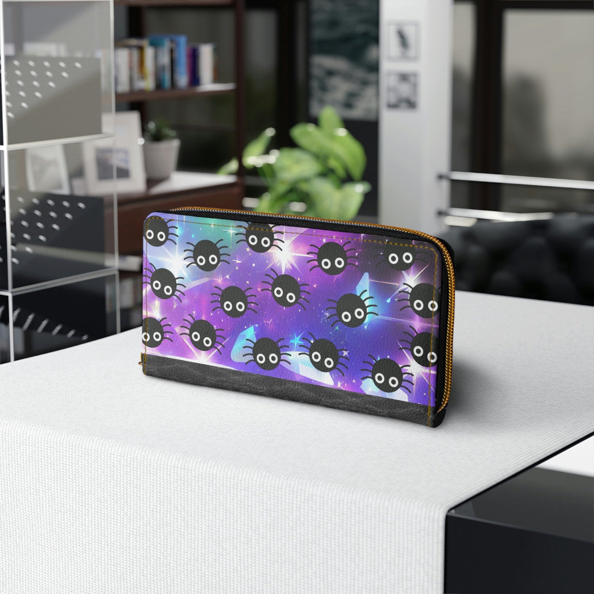 Galactic Spider Zipper Wallet - Wallet - VaVaVarium