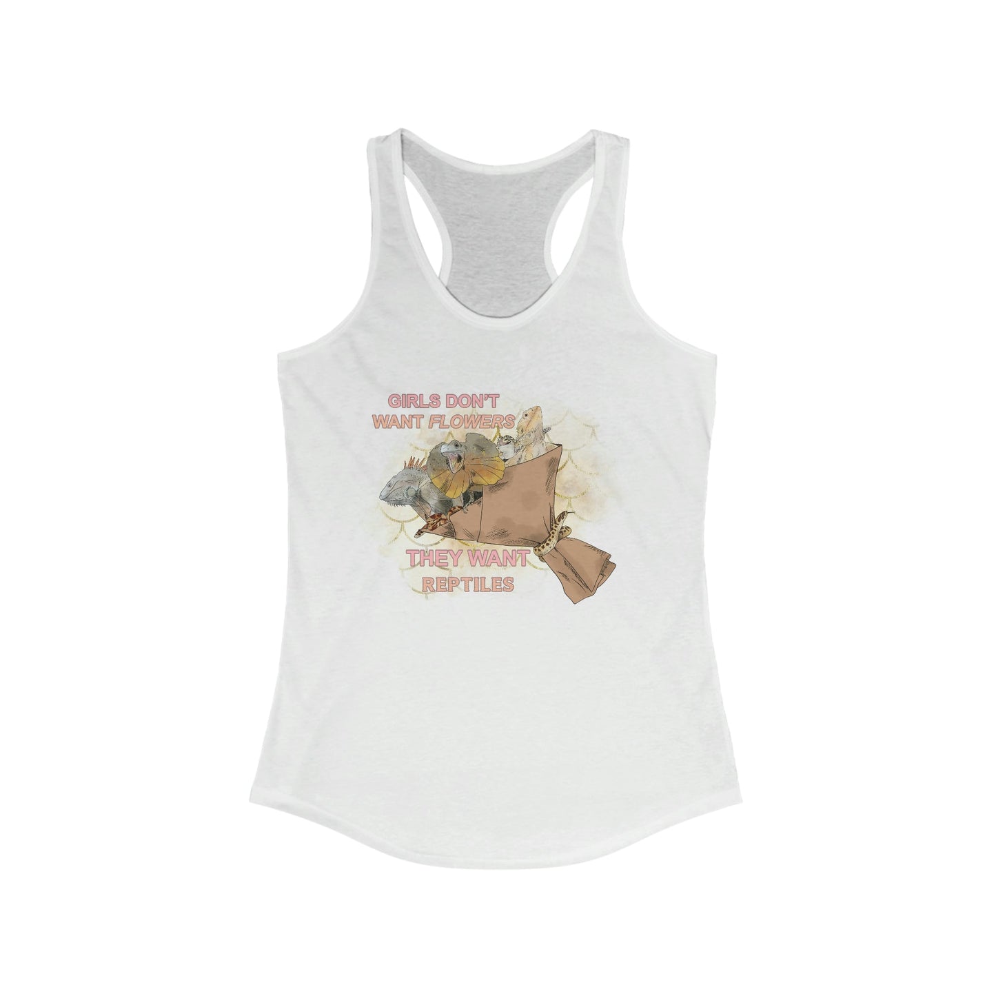 Girls Want Reptiles Tank Top - Tank Top - VaVaVarium