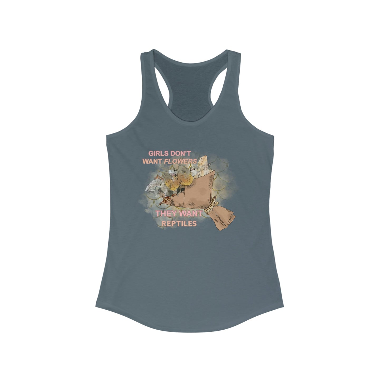 Girls Want Reptiles Tank Top - Tank Top - VaVaVarium