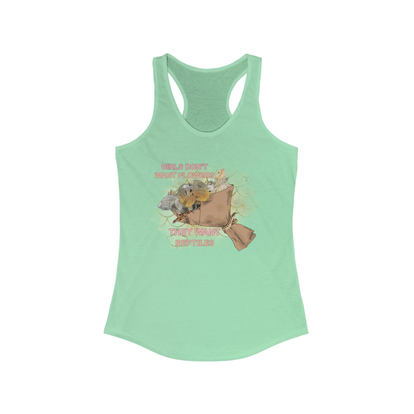 Girls Want Reptiles Tank Top - Tank Top - VaVaVarium