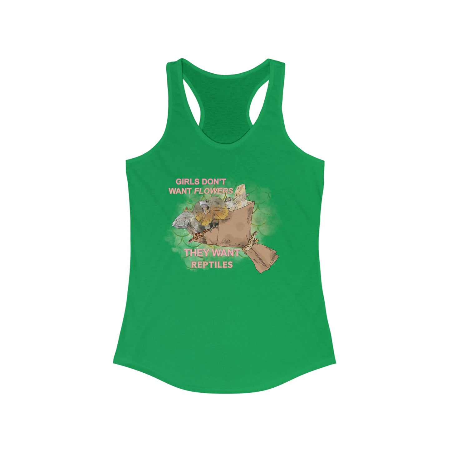 Girls Want Reptiles Tank Top - Tank Top - VaVaVarium