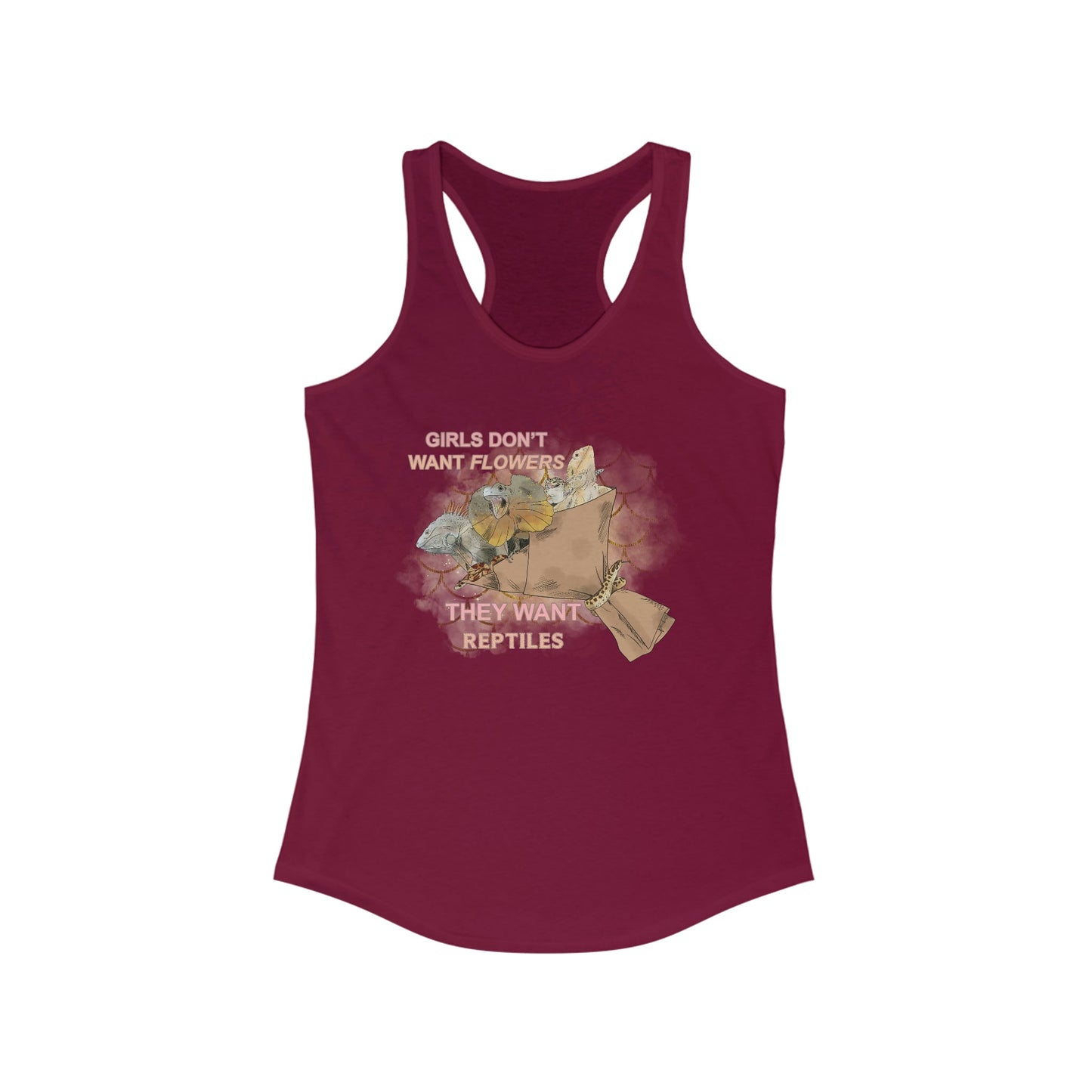 Girls Want Reptiles Tank Top - Tank Top - VaVaVarium