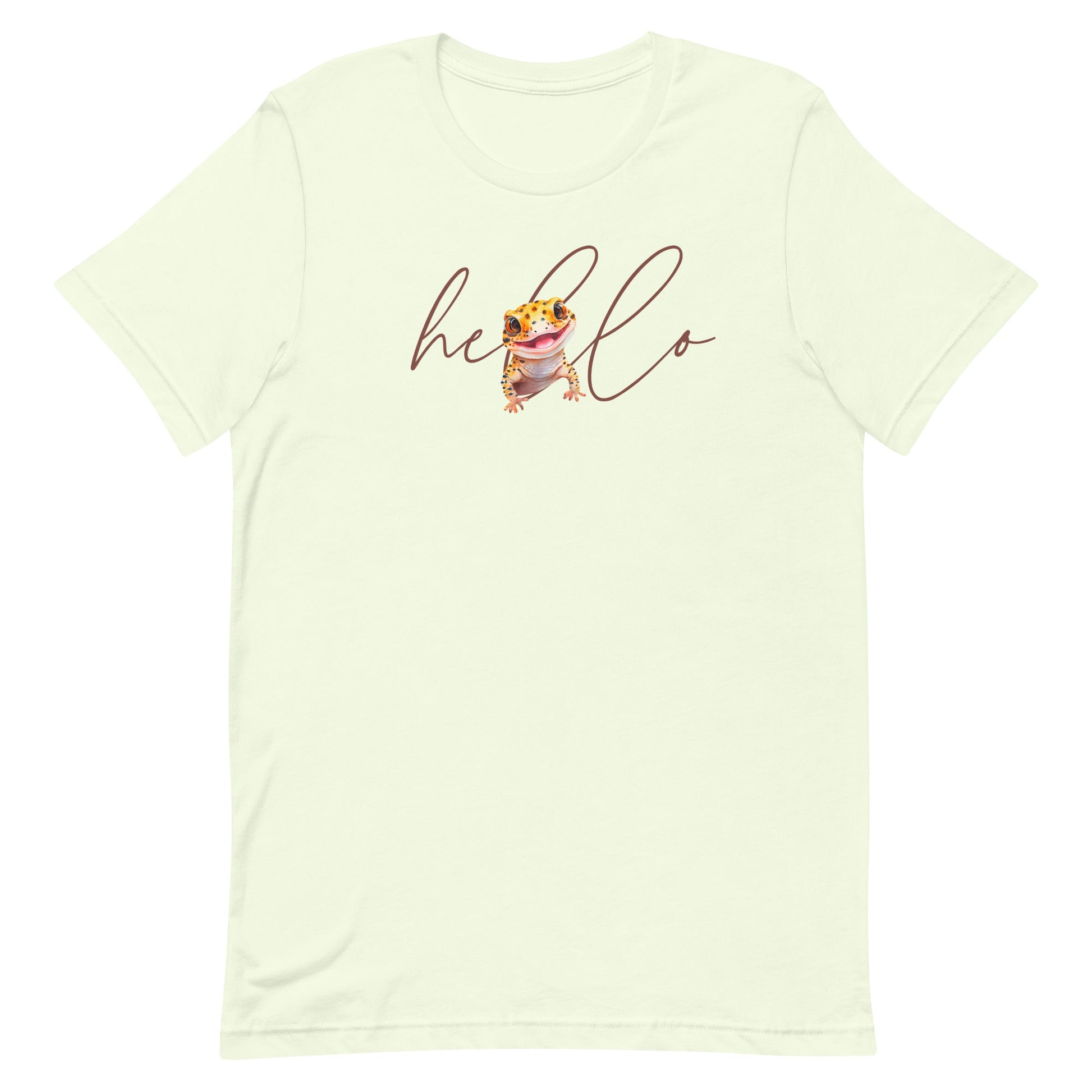 Hello Leopard Gecko Shirt - T-Shirt - VaVaVarium