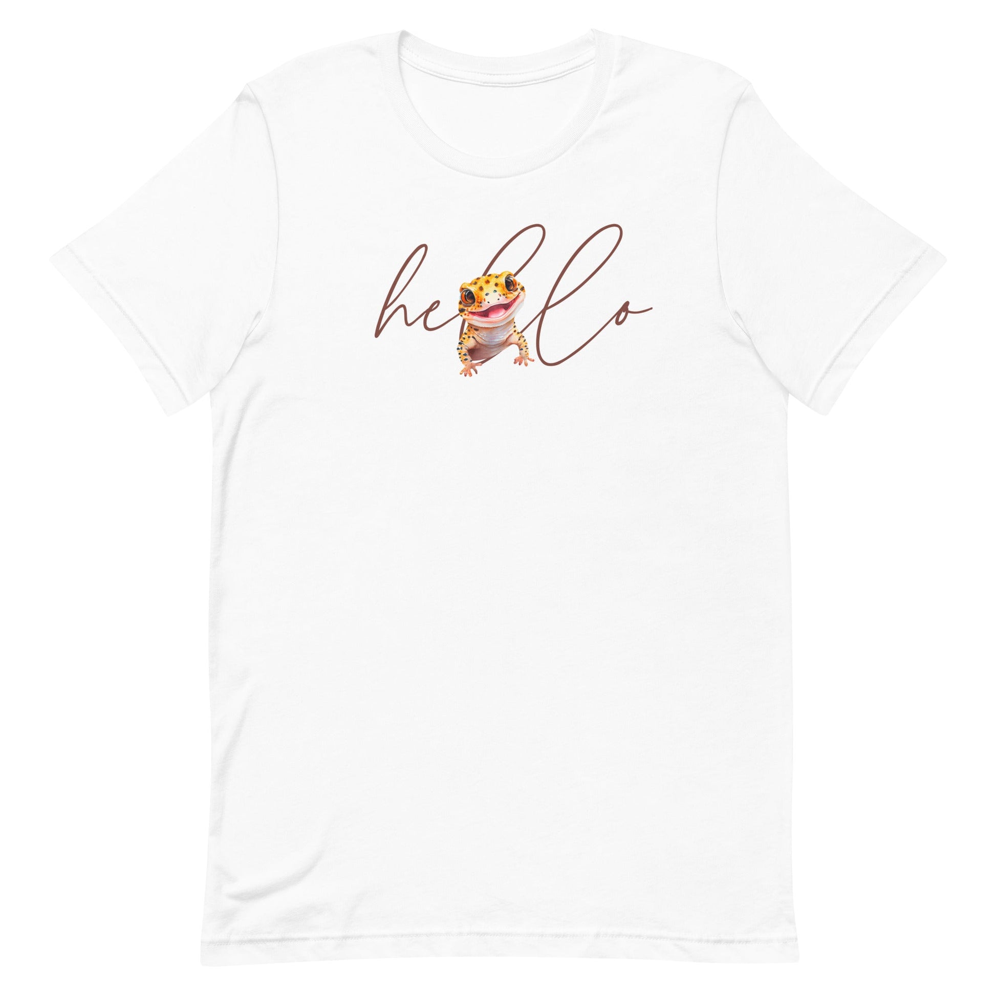 Hello Leopard Gecko Shirt - T-Shirt - VaVaVarium