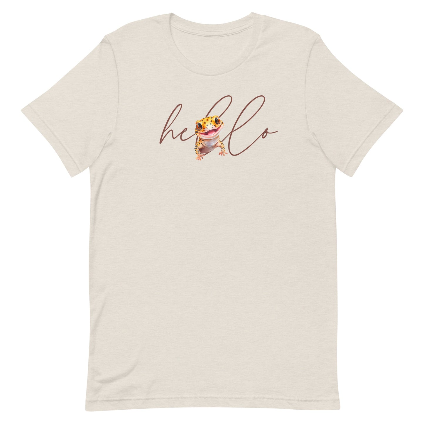 Hello Leopard Gecko Shirt - T-Shirt - VaVaVarium