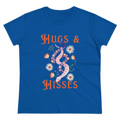 Hugs & Hisses Dual Snake Cotton Tee - T-Shirt - VaVaVarium