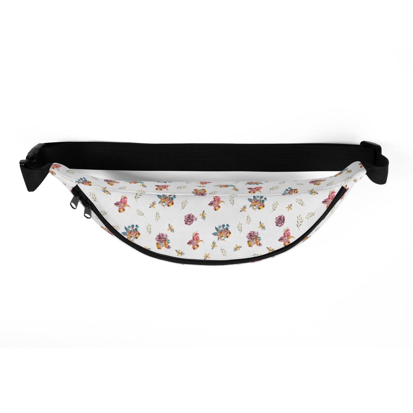 Leopard Gecko & Flowers Fanny Pack - Bags - VaVaVarium