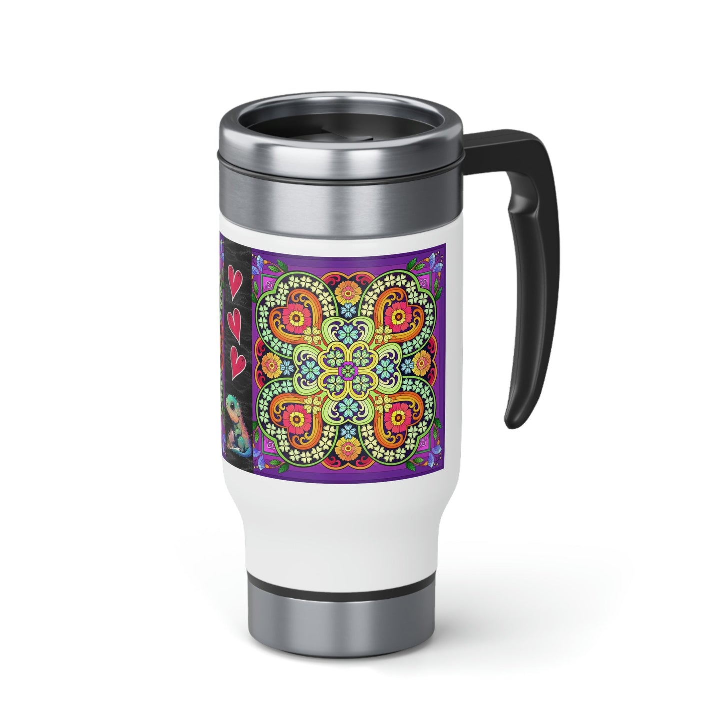 Lizard Tryst 14 oz Travel Mug - Mug - VaVaVarium