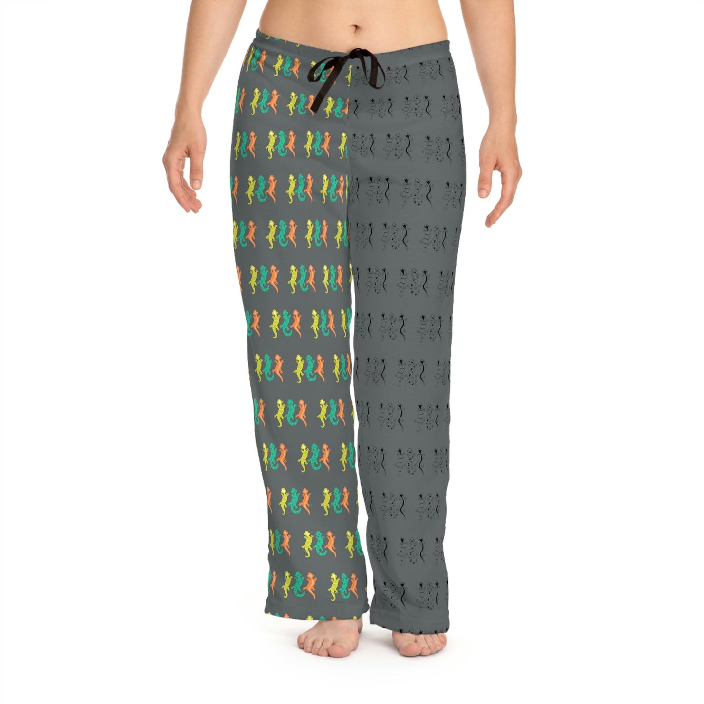 Odd Leg Gecko AOP PJ Pants - Pants - VaVaVarium