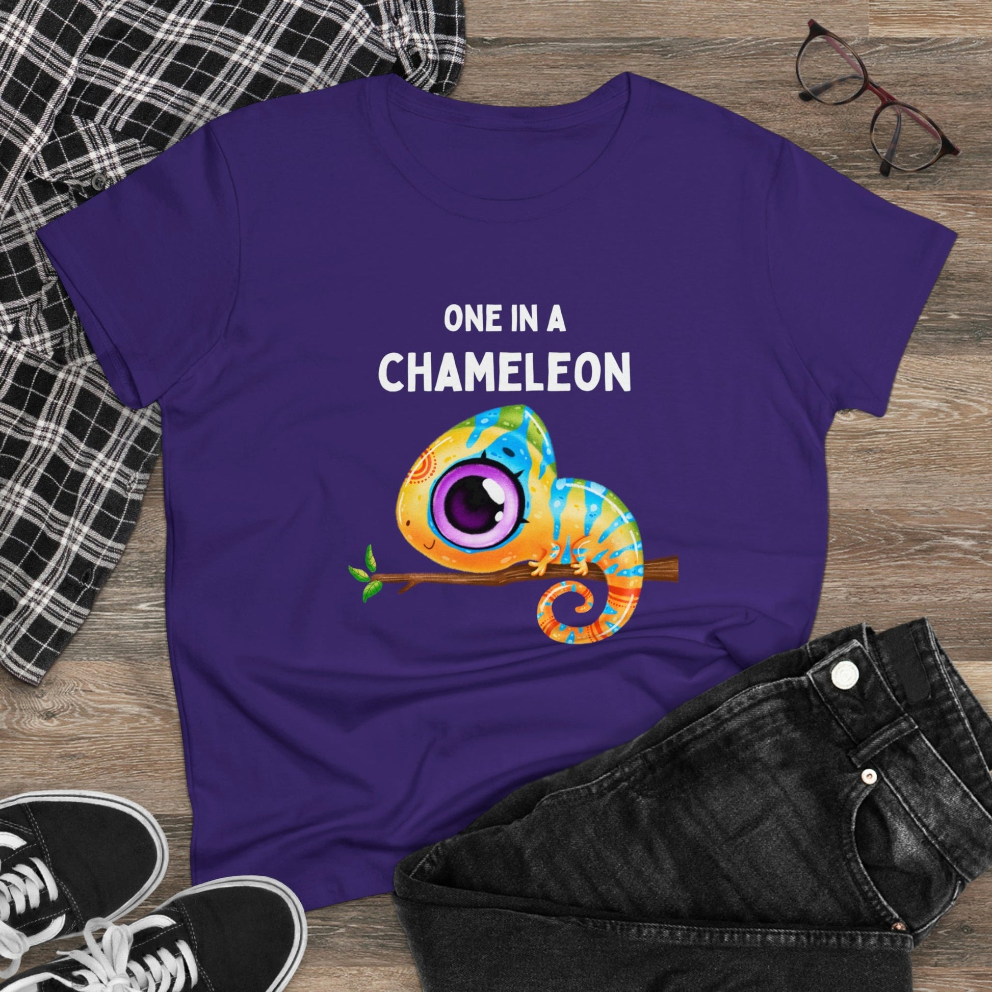 One in a Chameleon - T-Shirt - VaVaVarium