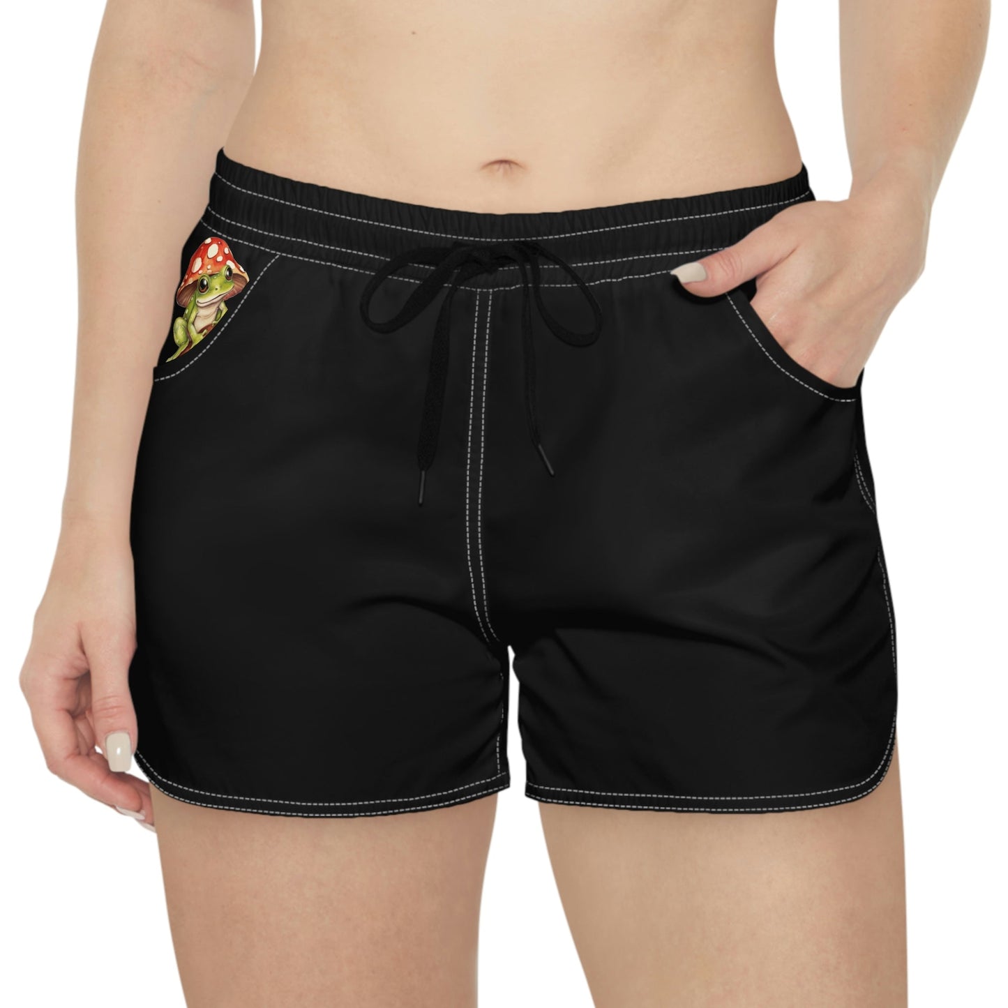 Peeking Frog Shorts - Shorts - VaVaVarium