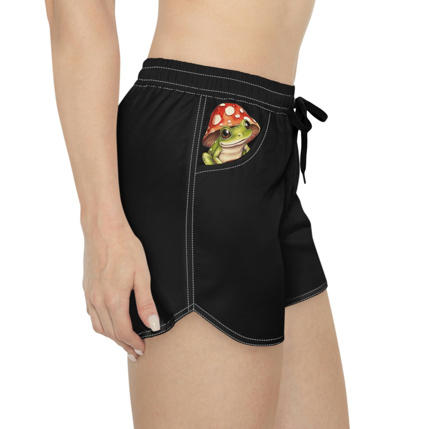 Peeking Frog Shorts - Shorts - VaVaVarium