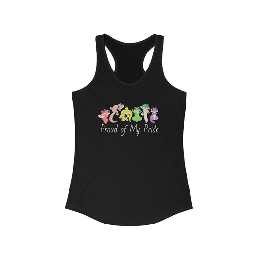 Proud of My Pride Racerback Tank - Tank Top - VaVaVarium