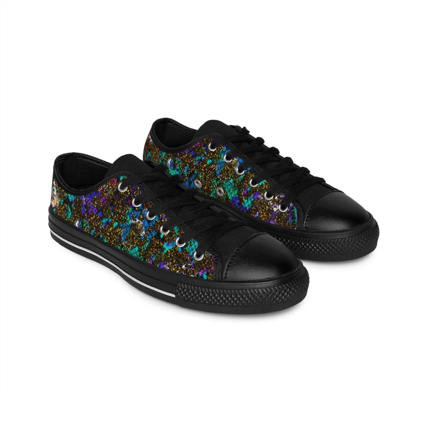 Psychedelic Snake Women's Tennis Shoes - Shoes - VaVaVarium