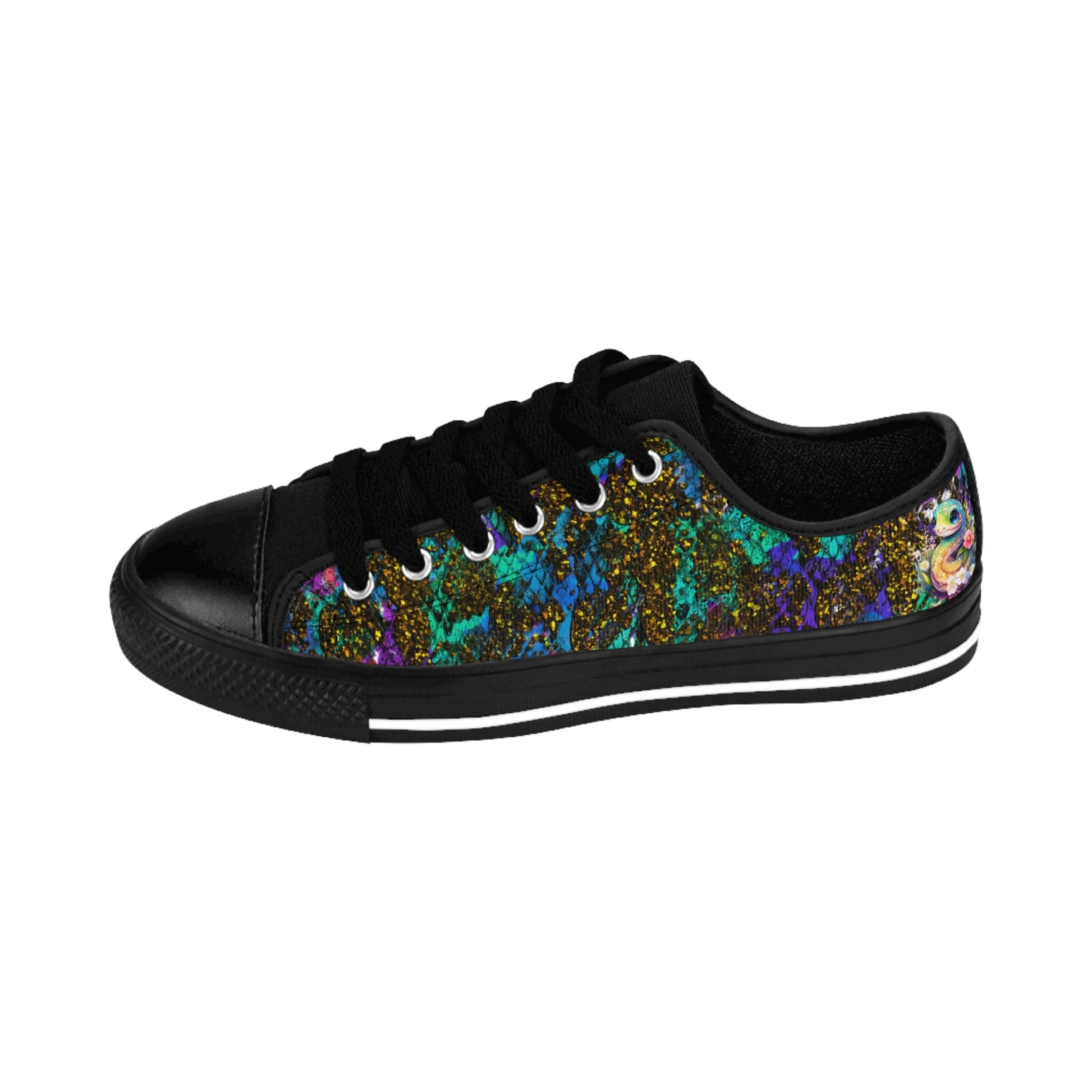 Psychedelic Snake Women's Tennis Shoes - Shoes - VaVaVarium