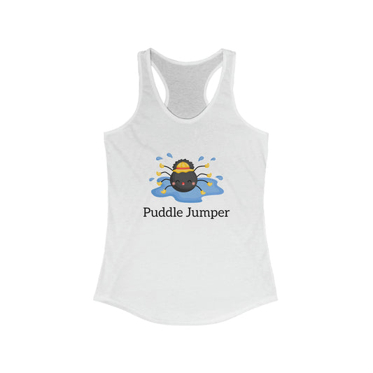 Puddle Jumper Spider Racerback Tank - Tank Top - VaVaVarium