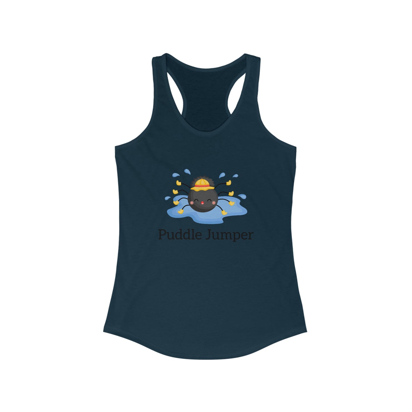 Puddle Jumper Spider Racerback Tank - Tank Top - VaVaVarium