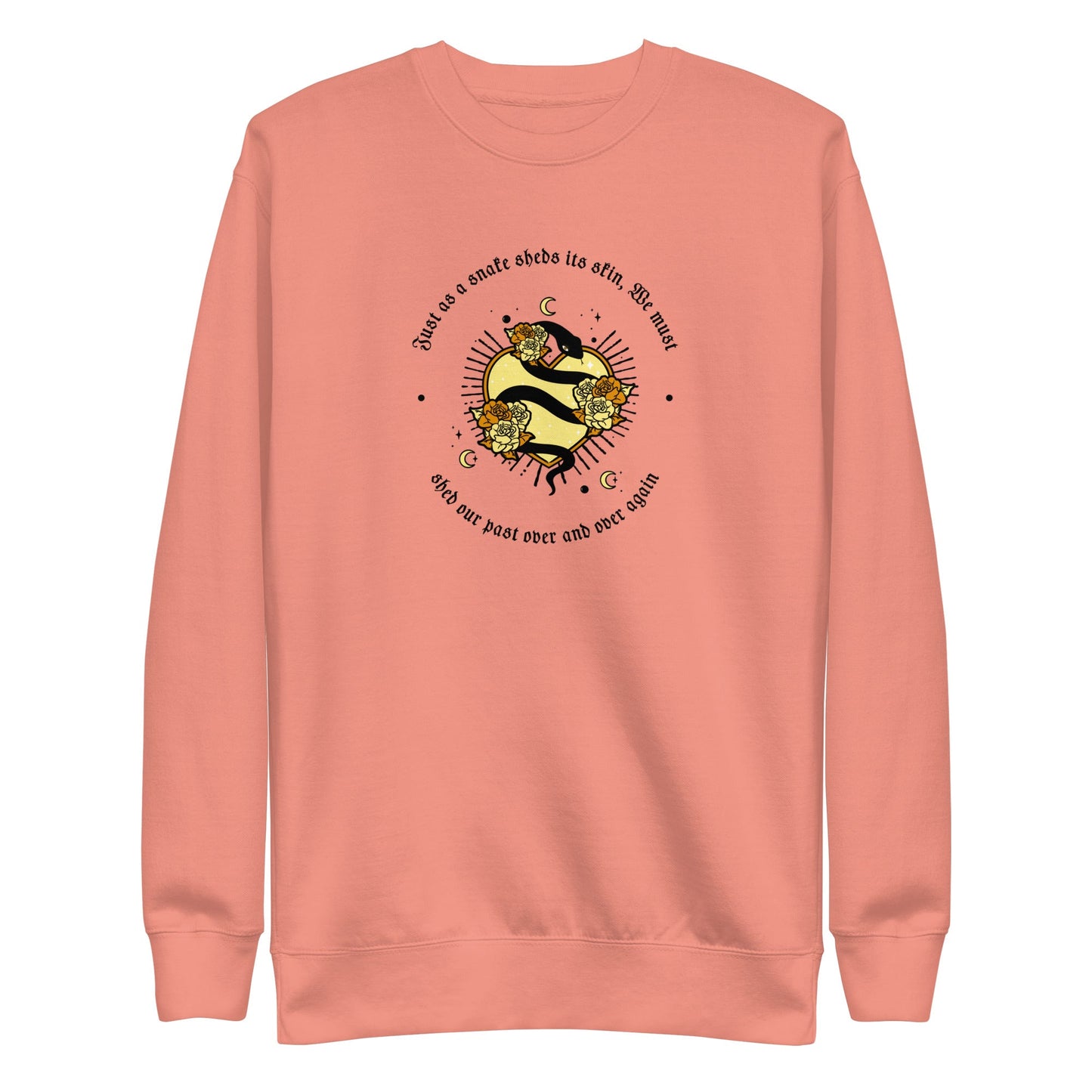 Shed the Past Snake Sweatshirt - VaVaVarium