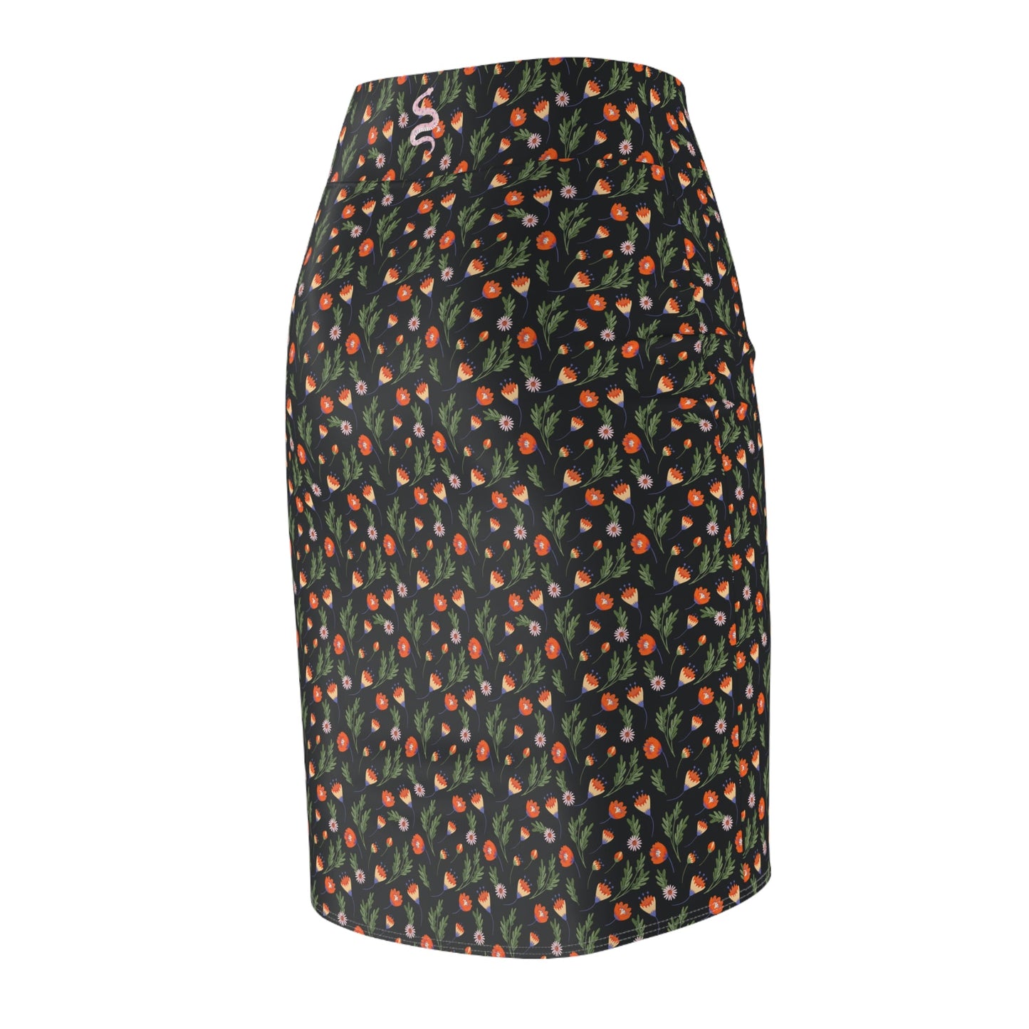 Snake In the Grass Pencil Skirt - All Over Prints - VaVaVarium