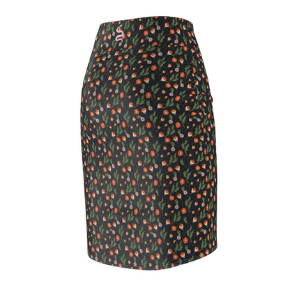 Snake In the Grass Pencil Skirt - All Over Prints - VaVaVarium