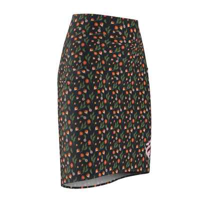 Snake In the Grass Pencil Skirt - All Over Prints - VaVaVarium