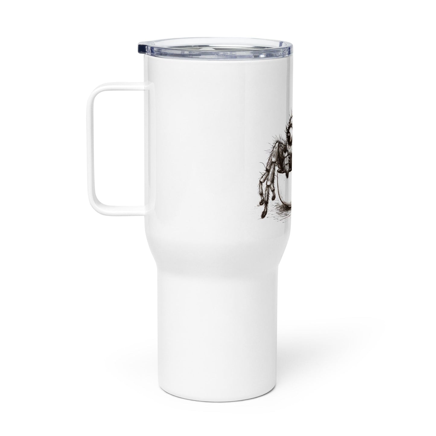 Spill the Tea Spider Sis Travel Mug with Handle - VaVaVarium