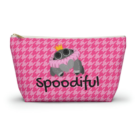 Spoodiful Houndstooth Make-Up Pouch - Bags - VaVaVarium