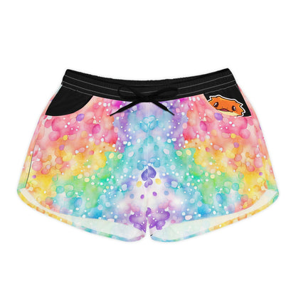 Tie Dye Beardie Bliss Peeking Shorts - Shorts - VaVaVarium