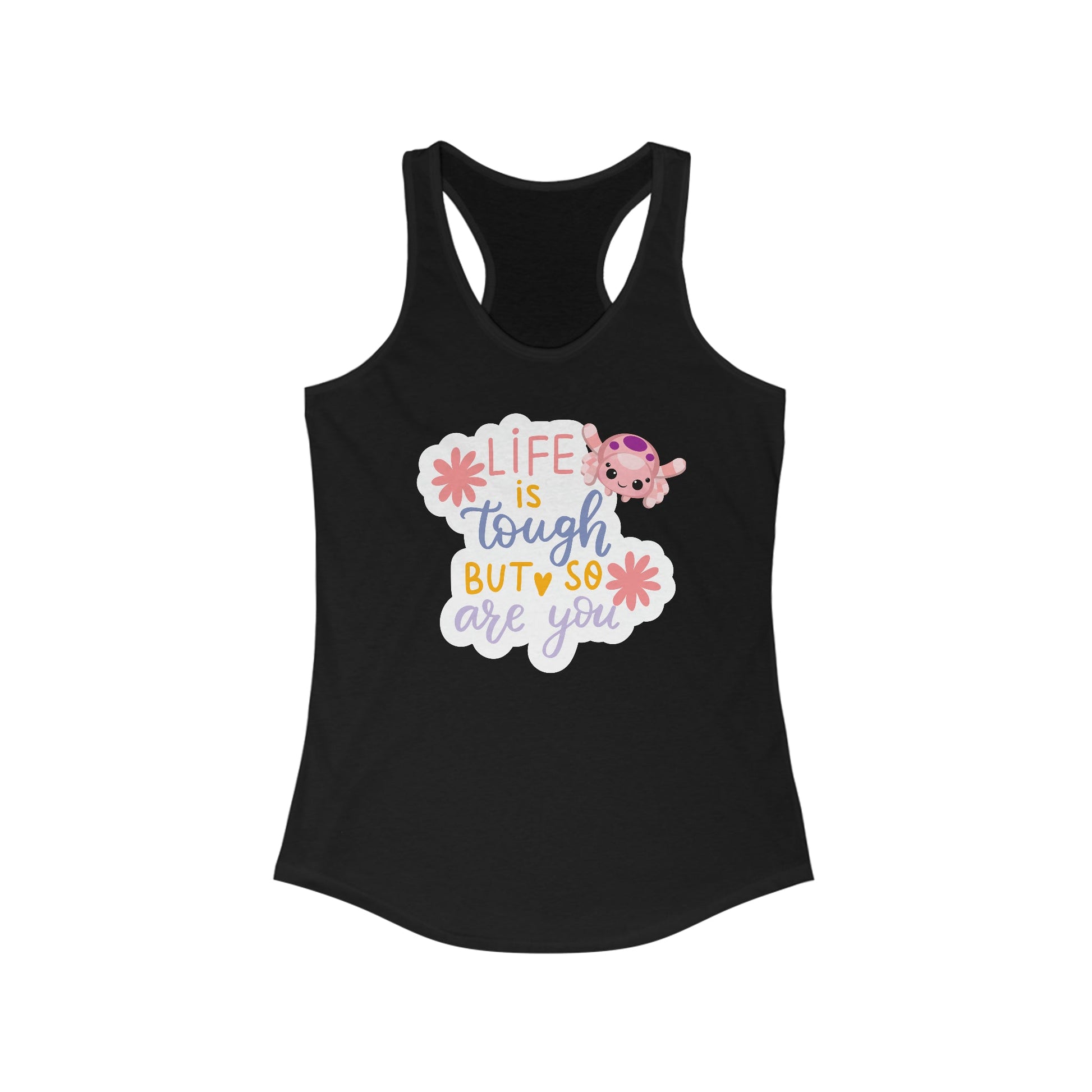 Tough Spooder Racerback Tank - Tank Top - VaVaVarium