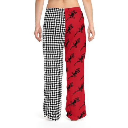 Tribal Crested Gecko Houndstooth PJ Pants - Pants - VaVaVarium