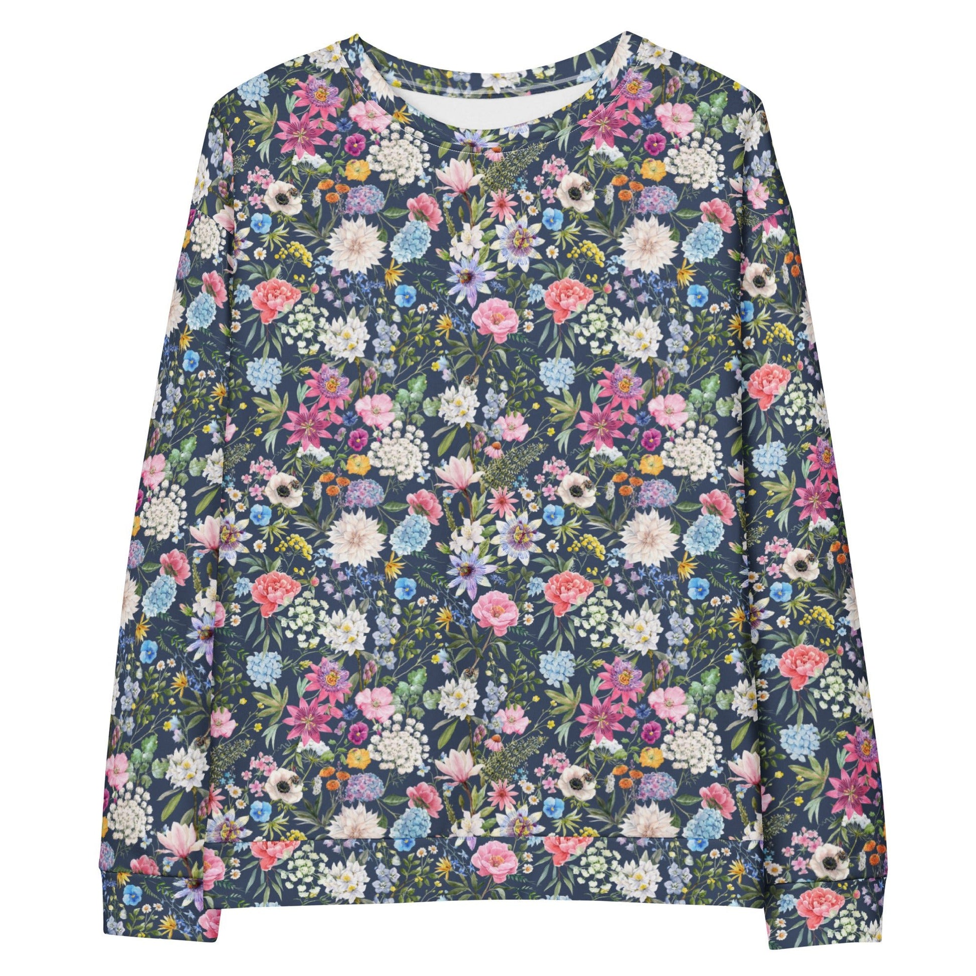 Where's Ocho? Flower & Spider Sweatshirt - VaVaVarium